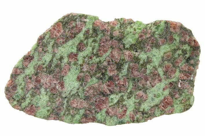 Pyrope, Forsterite, Diopside & Omphacite Slice - Norway #265177